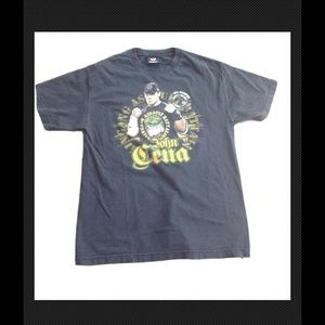 VTG  2002 JOHN CENA WWF DOUBLE SIDED TEE  L